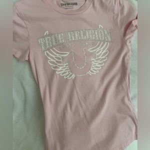 TRUE RELIGION pink shirt